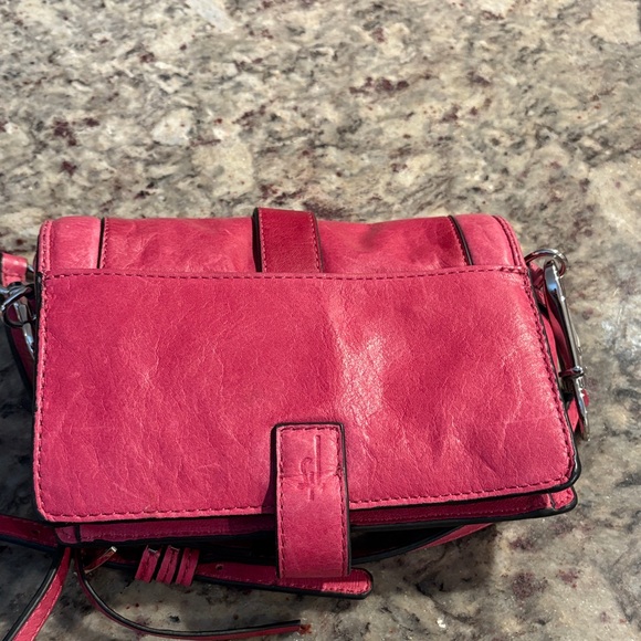 Bloomingdale's Pink Crossbody Bag with Square Studs - Picture 2 of 5